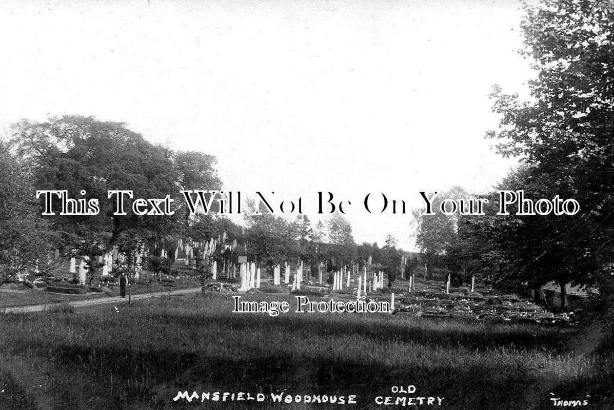 NT 1635 - Mansfield Wood Old Cemetery, Nottinghamshire