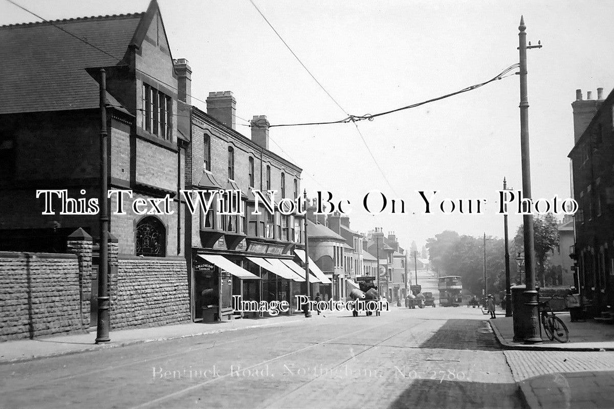 NT 164 - Bentinck Road, Nottingham, Nottinghamshire c1920