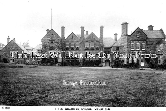 NT 1641 - Girl's Grammar School, Mansfield, Nottinghamshire