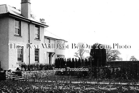 NT 1662 - The Prince Of Wales Farm, Lenton, Nottinghamshire