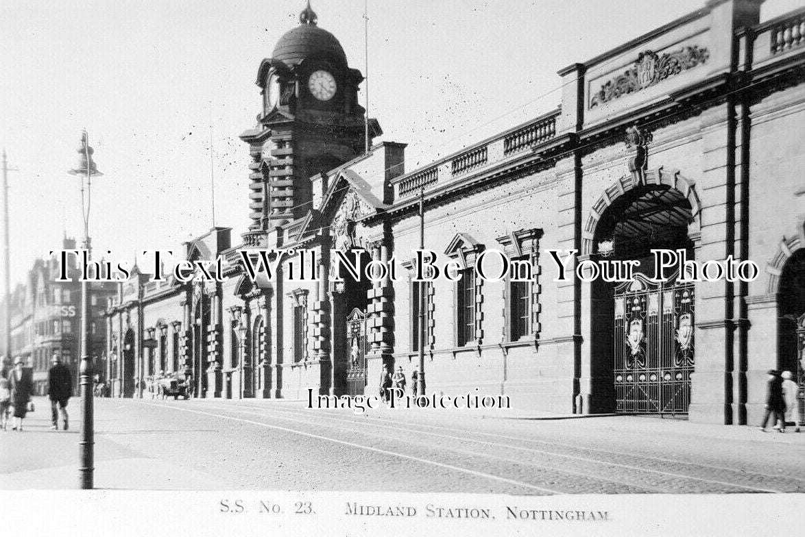 NT 1687 - Nottingham Railway Station, Nottinghamshire