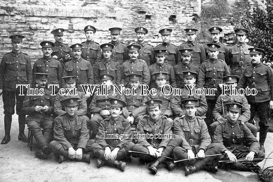 NT 1690 - WW1 Military Group, Newark, Nottinghamshire