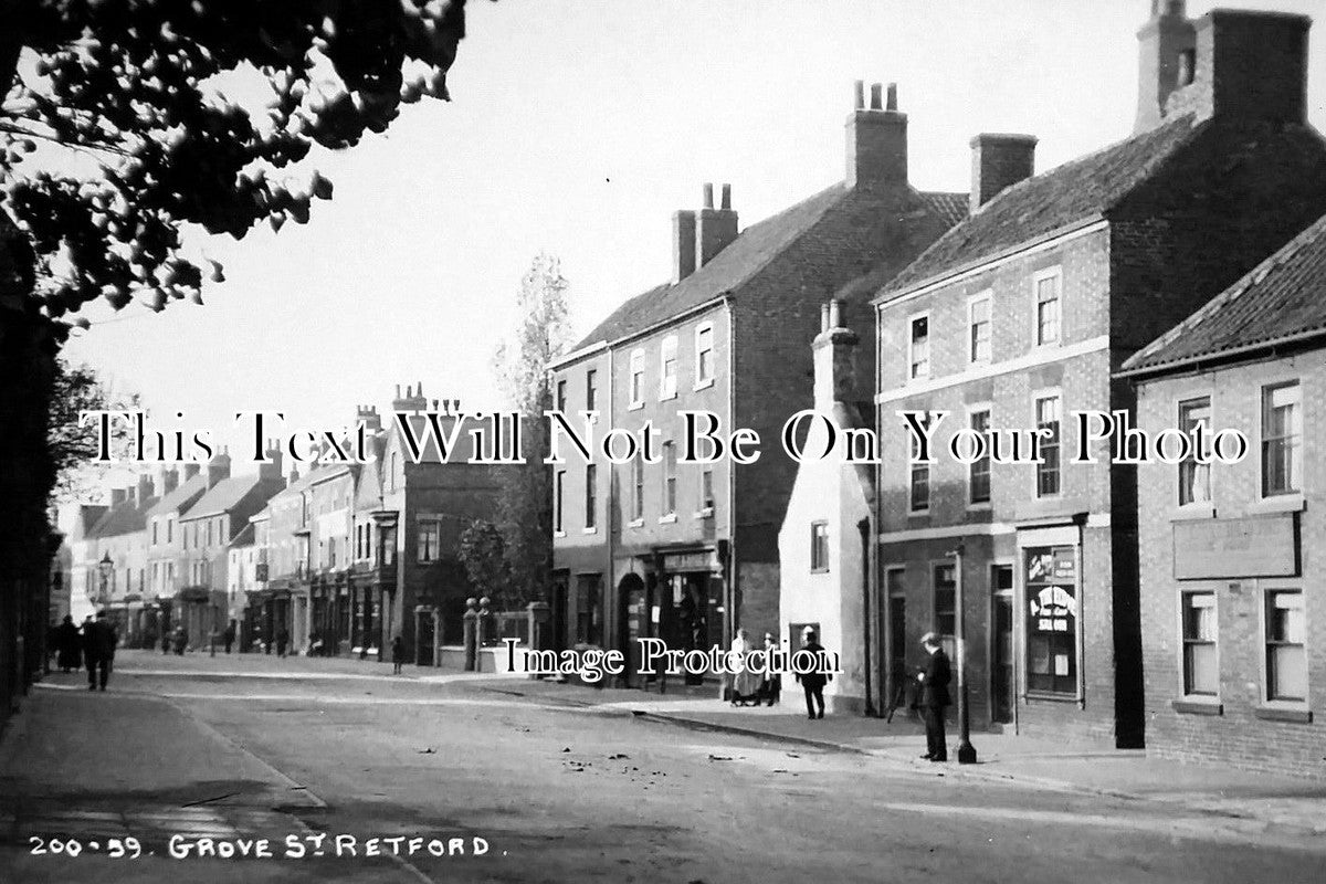 NT 171 - Grove Street, Retford, Nottinghamshire c1920