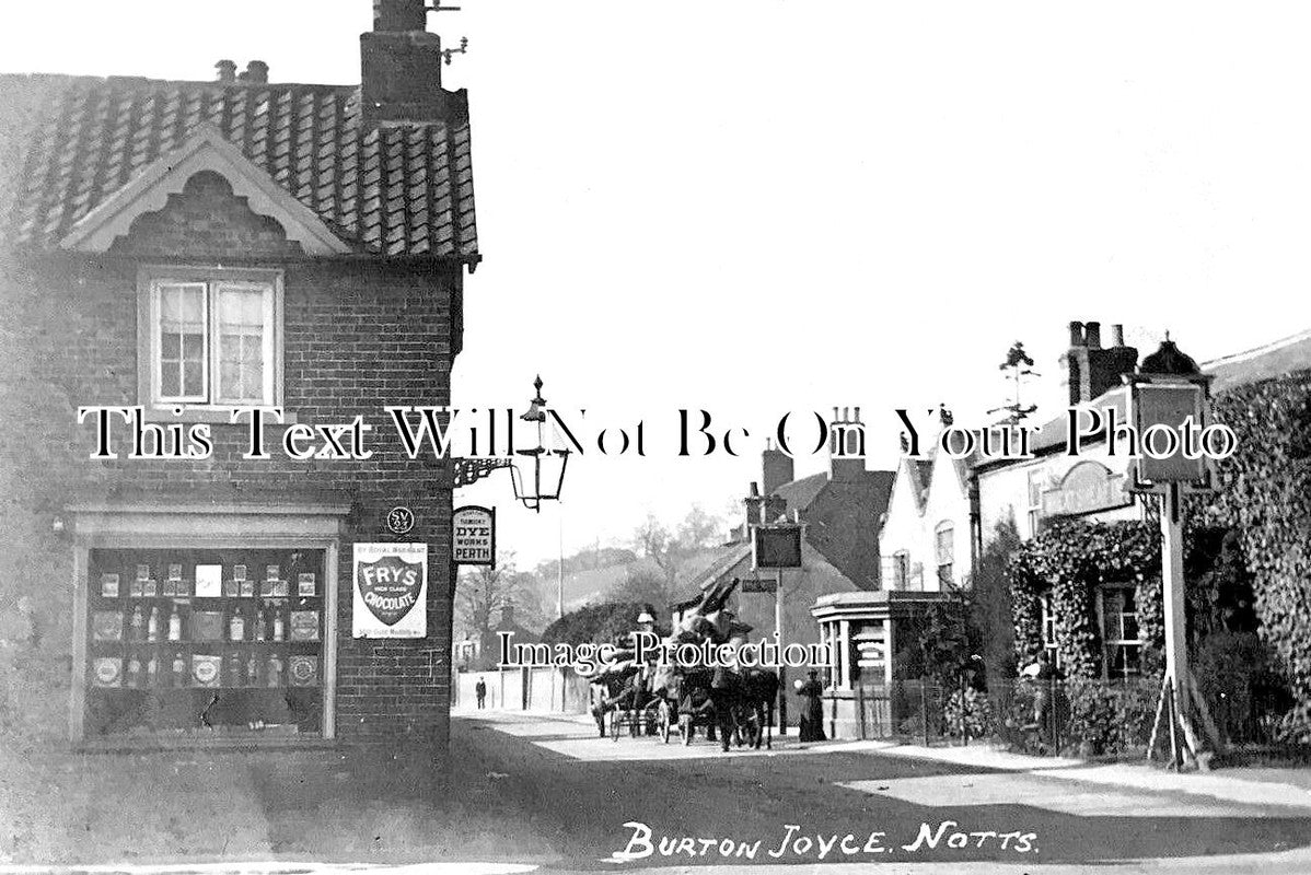 NT 1711 - Burton Joyce, Nottinghamshire c1907