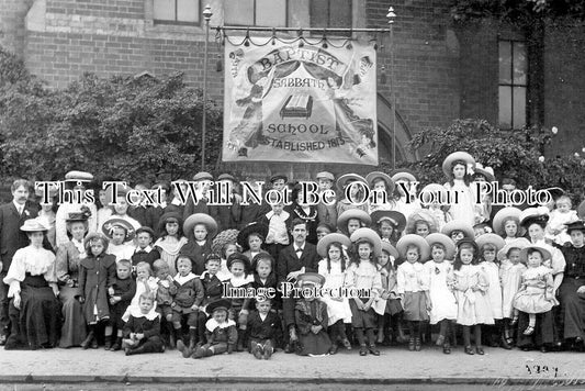 NT 1768 - Retford Baptist Sabbath School, Nottinghamshire c1908