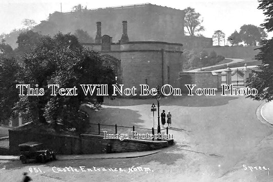 NT 1787 - Nottingham Castle Entrance, Nottinghamshire