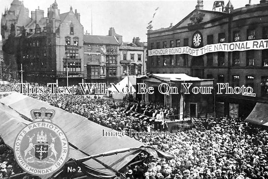 NT 1788 - Nottingham Patriotic Fair, Whit Monday 1917 WW1