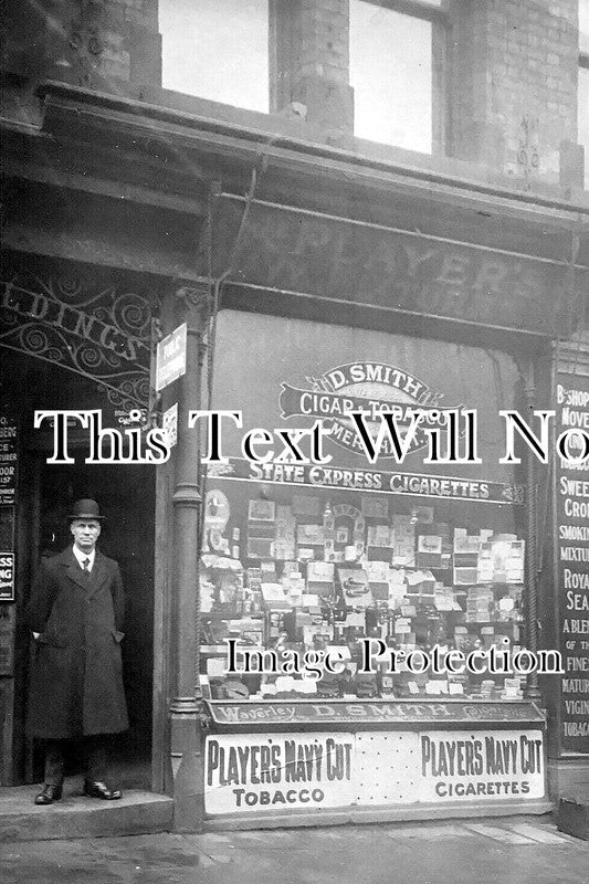 NT 1823 - D Smith Tobacco Shop, Nottingham, Nottinghamshire