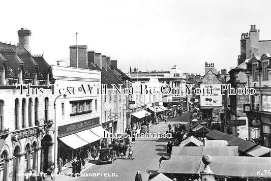 NT 1824 - Westgate Market, Mansfield, Nottinghamshire