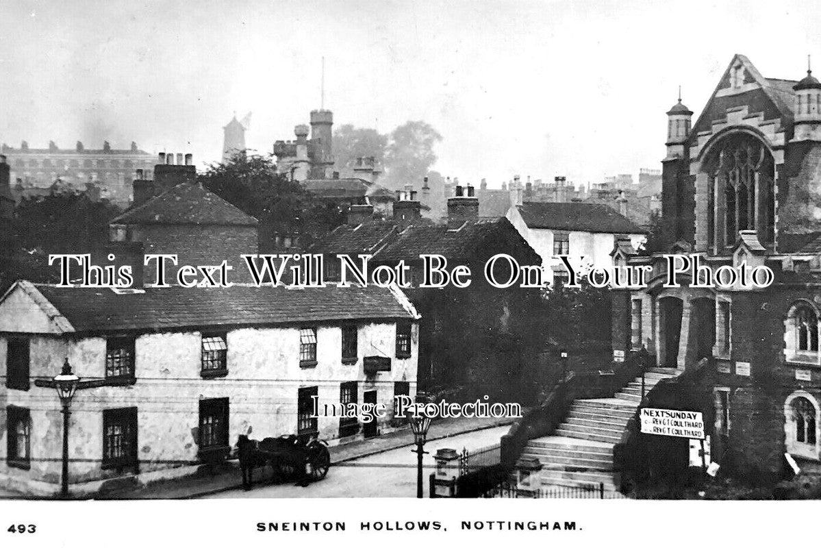 NT 1892 - Sneinton Hollows, Nottingham, Nottinghamshire c1911