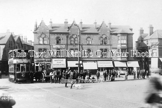 NT 191 - Market Place, Bulwell, Nottingham, Nottinghamshire c1923