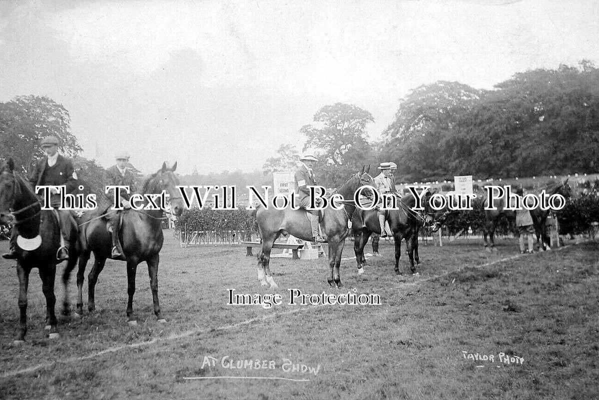 NT 1912 - Clumber Show, Nottinghamshire