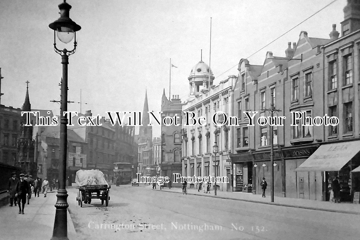 NT 200 - Carrington Street, Nottingham, Nottinghamshire c1918