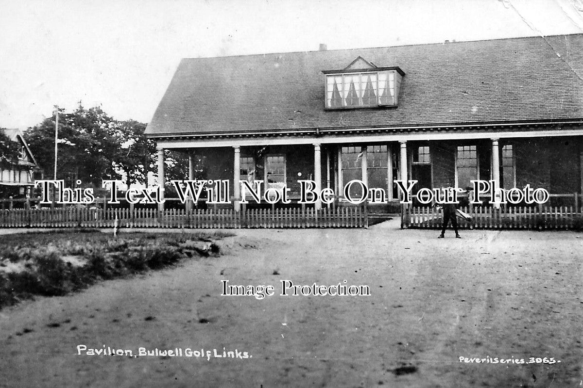 NT 206 - Bulwell Golf Links Pavilion, Nottinghamshire c1914