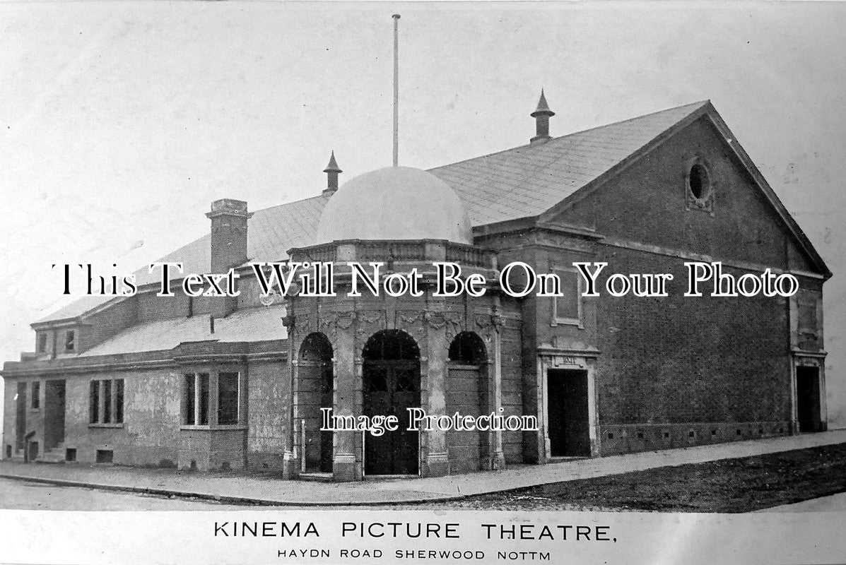 NT 210 - Kinema Picture Theatre, Haydn Road, Sherwood, Nottingham, Nottinghamshire c1913