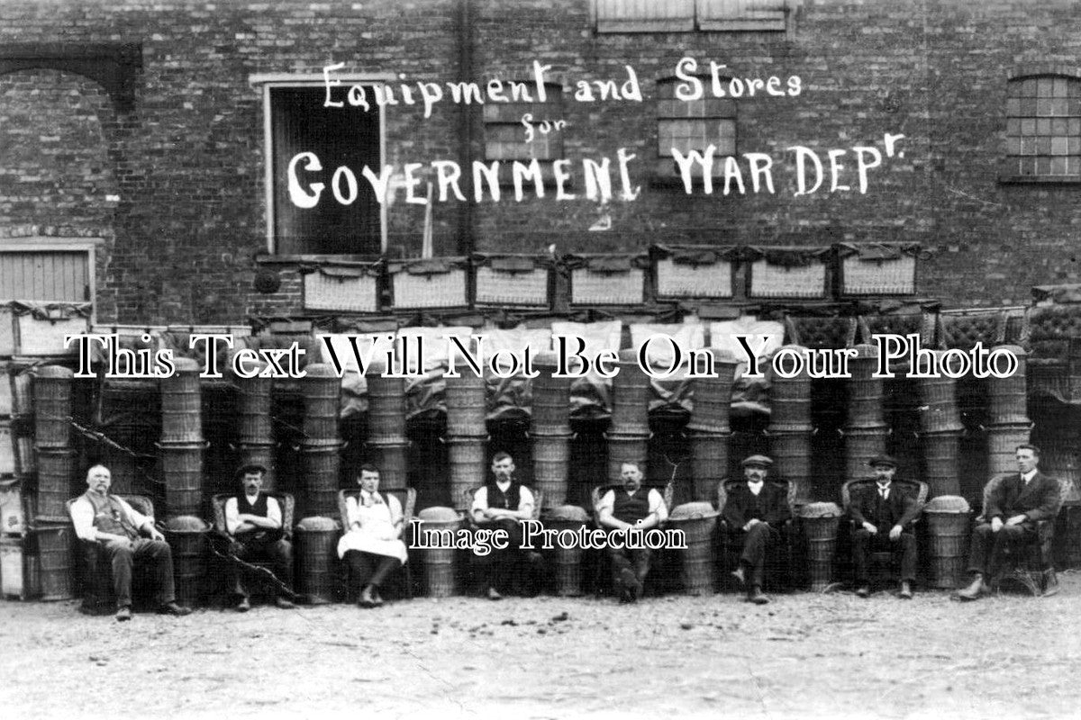 NT 223 - Equipment & Stores For Government War Dept, Newark, Nottinghamshire WW1