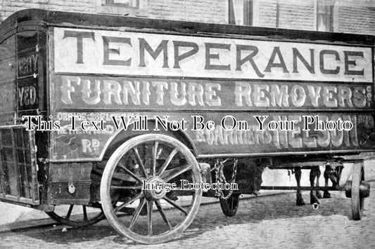 NT 236 - Horse Drawn Temperance Removal Can, Netherfield, Nottinghamshire