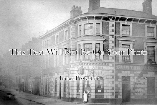 NT 240 - Clinton Arms, Shakespeare Street, Nottingham, Nottinghamshire c1910