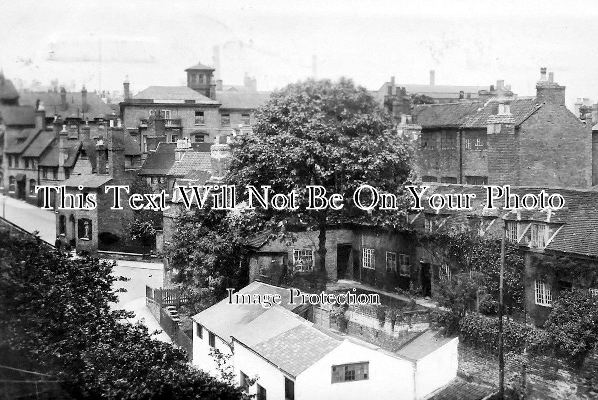 NT 243 - General View From Castle Grounds, Nottingham, Nottinghamshire c1918