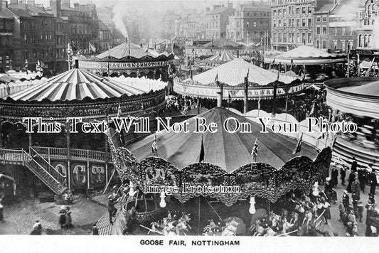 NT 256 - Goose Fair, Nottingham, Nottinghamshire c1911