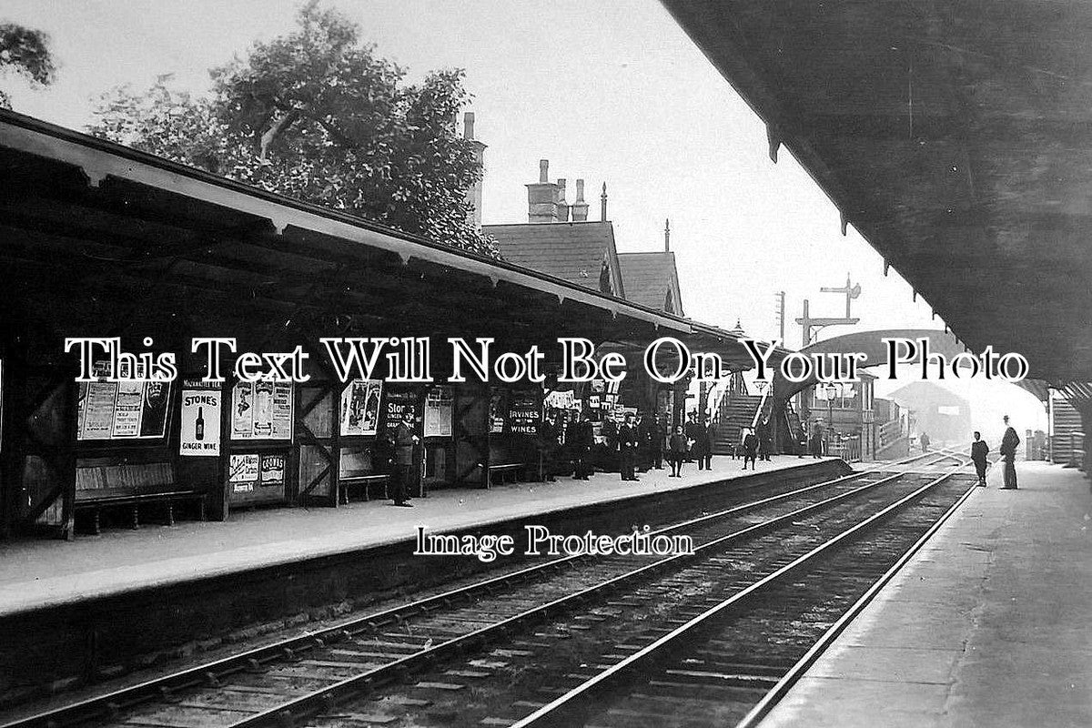 NT 26 - Midland Railway Station, Beeston, Nottinghamshire c1908