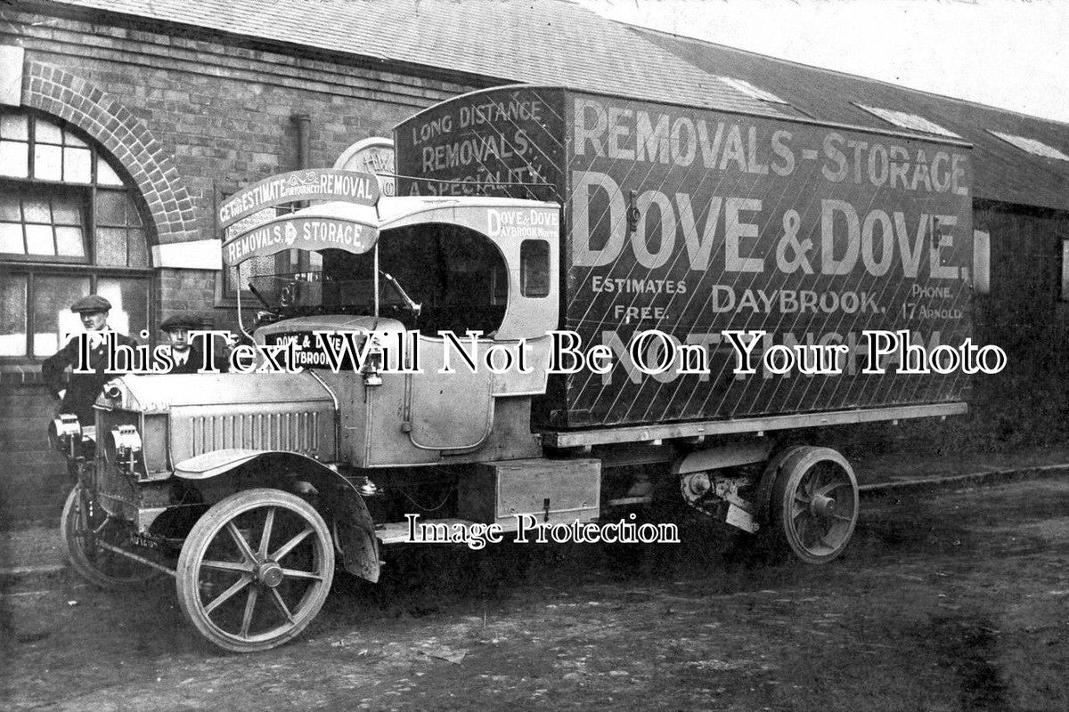 NT 265 - Dove & Dove Removal Van, Daybrook, Nottingham, Nottinghamshire