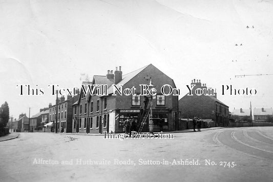 NT 269 - Alfreton & Huthwaite Roads, Sutton In Ashfield, Nottinghamshire c1920