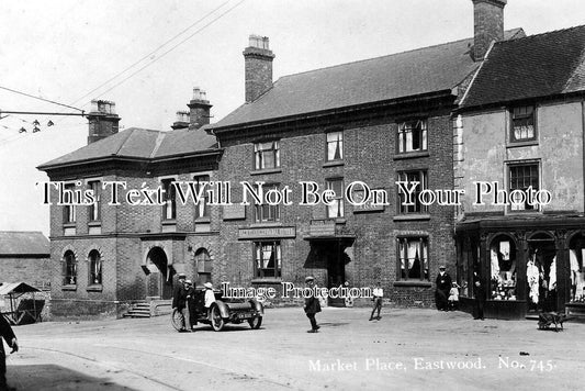 NT 28 - Market Place, Eastwood, Nottinghamshire c1924