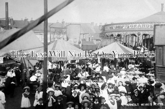 NT 29 - Arnold Wakes Fair, Nottingham, Nottinghamshire c1907