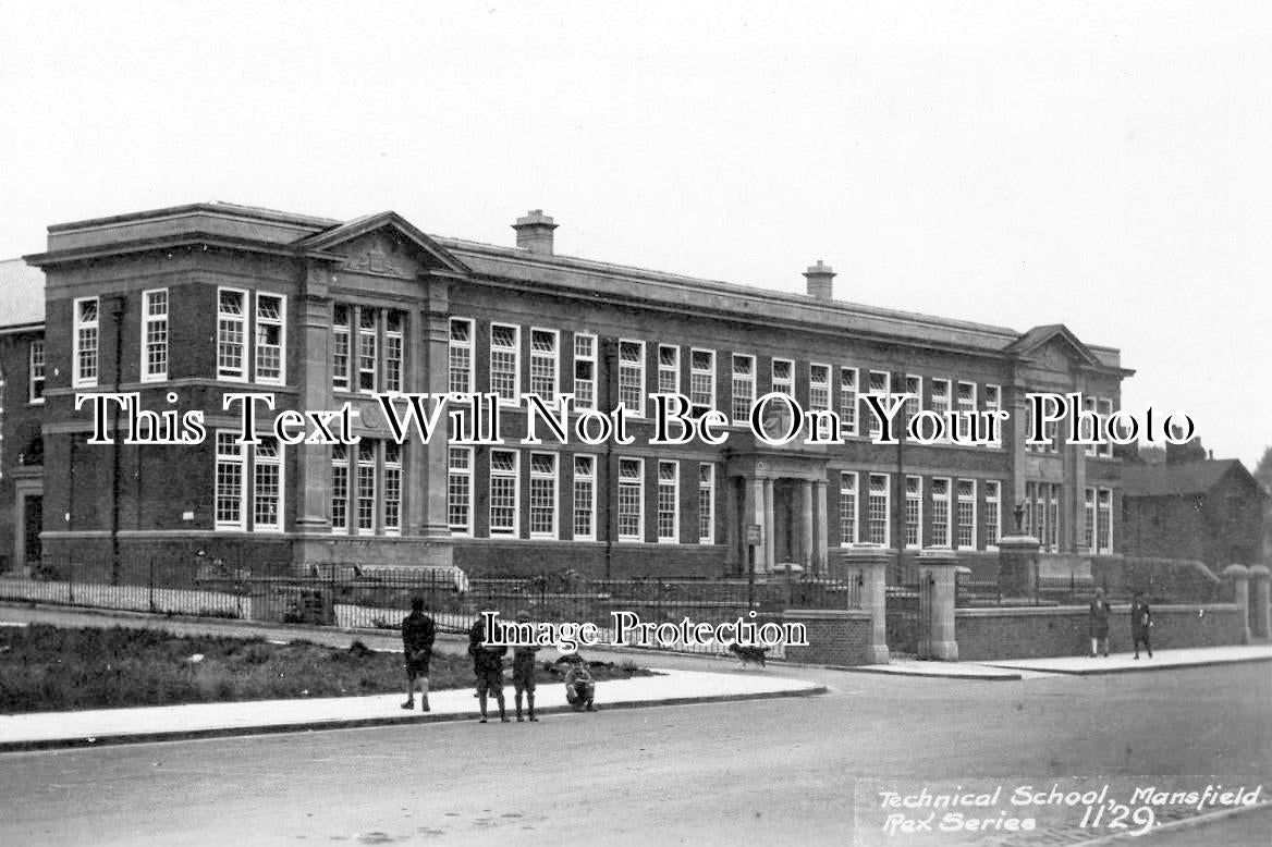 NT 292 - Technical School College, Mansfield, Nottinghamshire