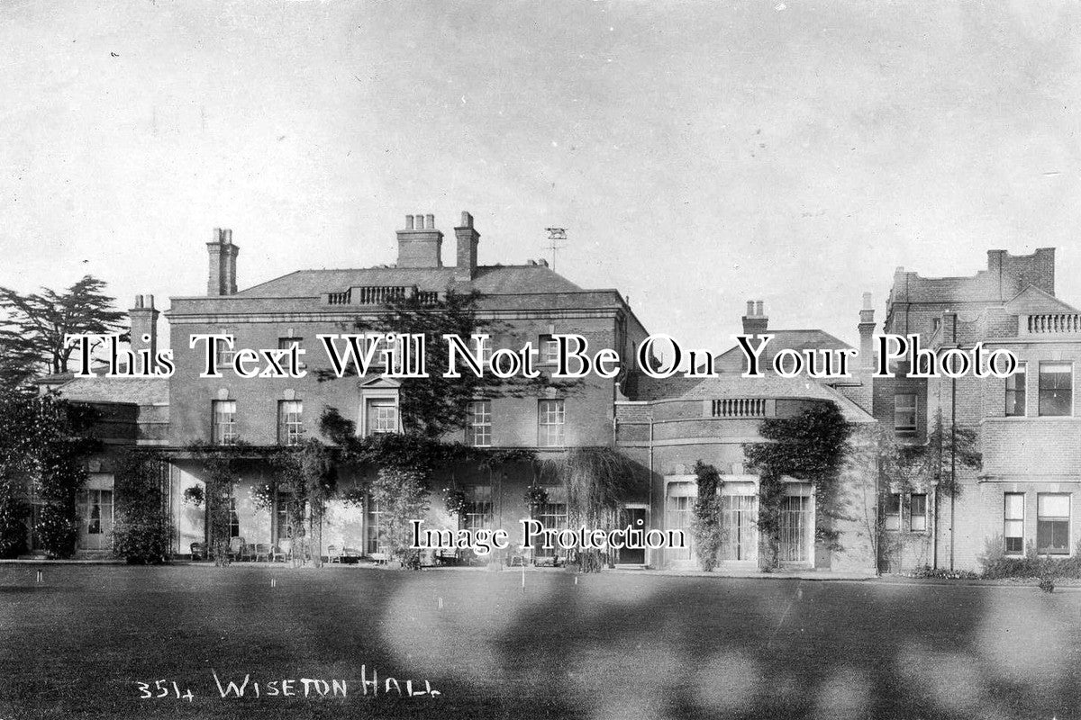 NT 300 - Wiseton Hall (Demolished 1960) Nottinghamshire