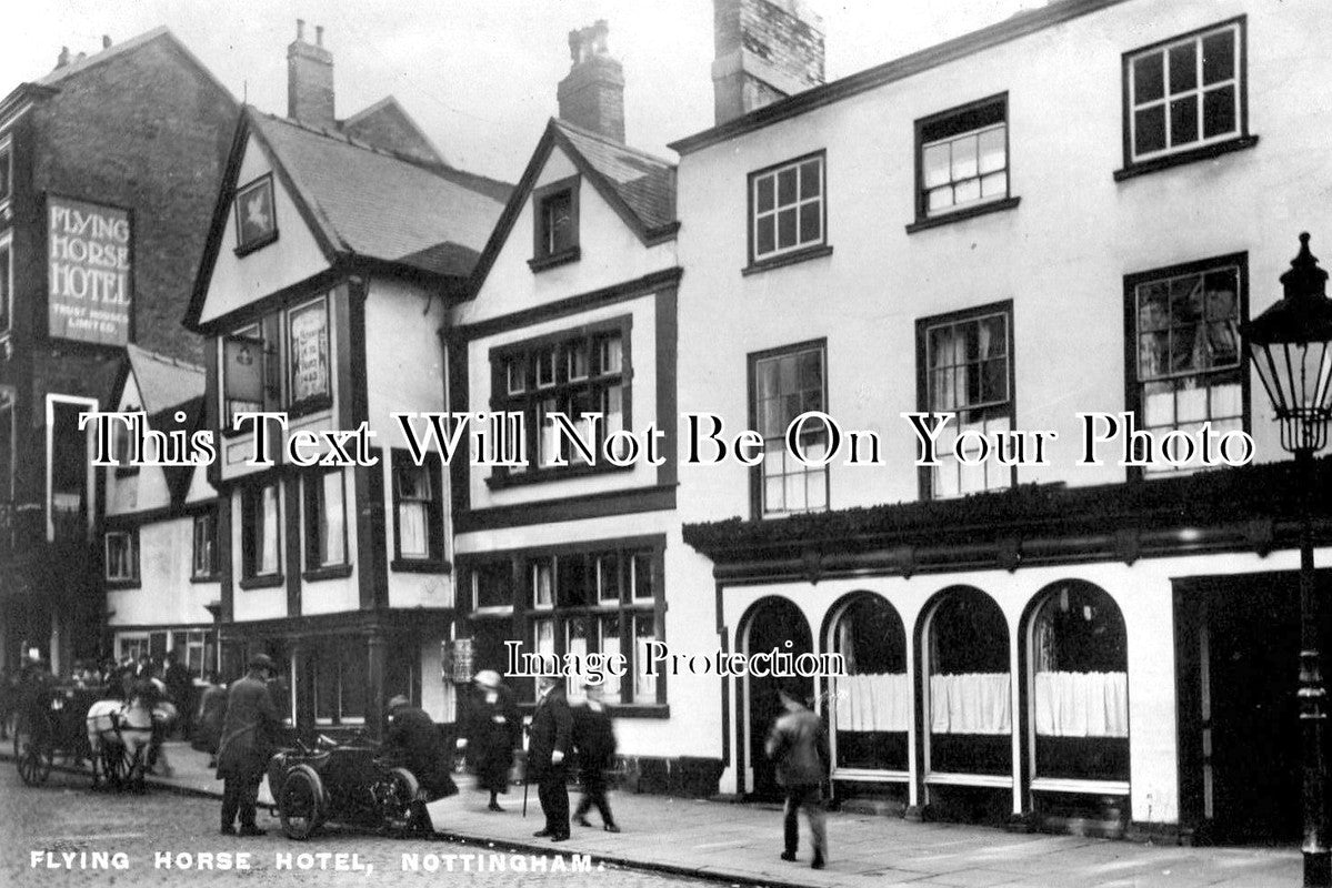 NT 327 - The Flying Horse Hotel, Nottingham, Nottinghamshire