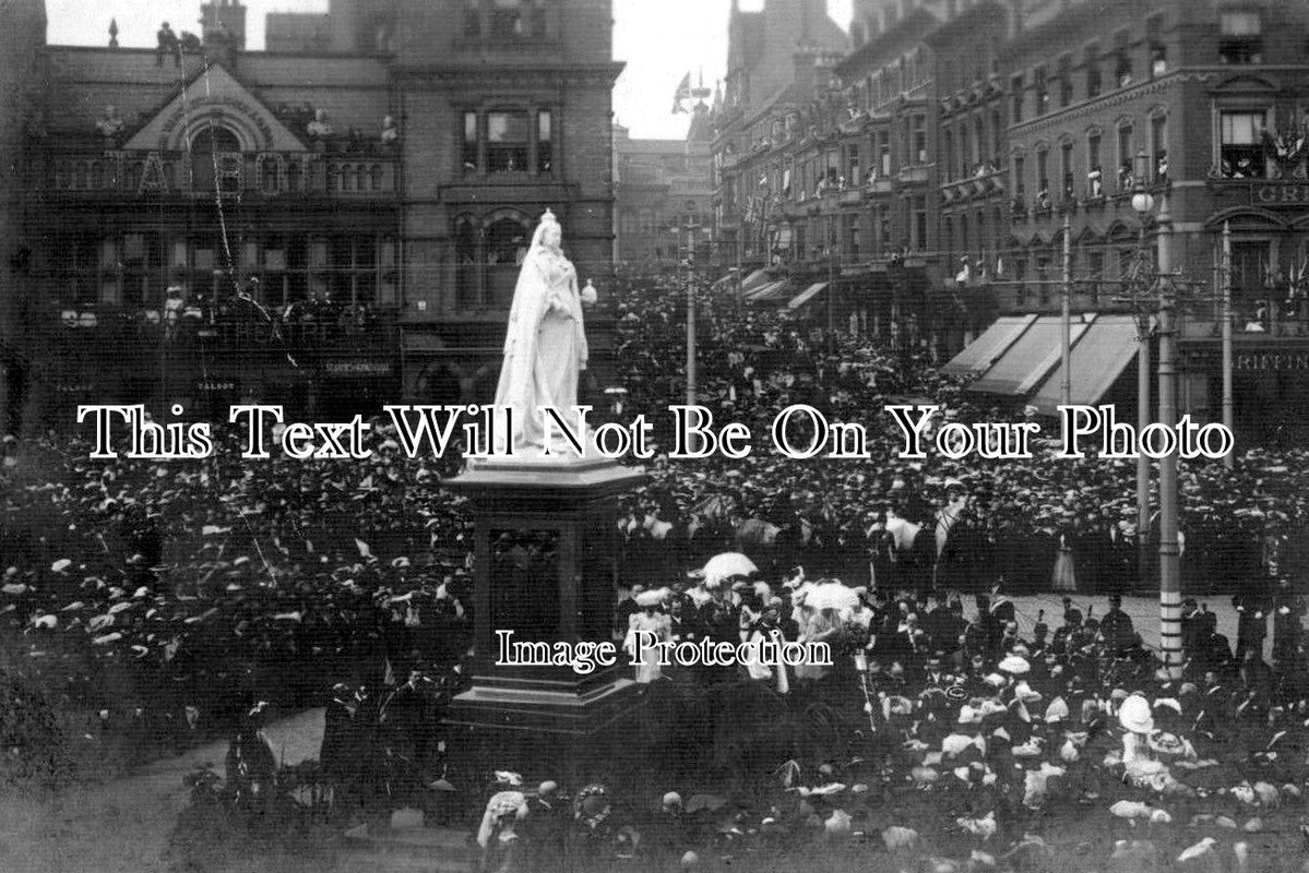 NT 333 - Unveiling Of Queen Victoria Memorial, Nottingham, Nottinghamshire 1905