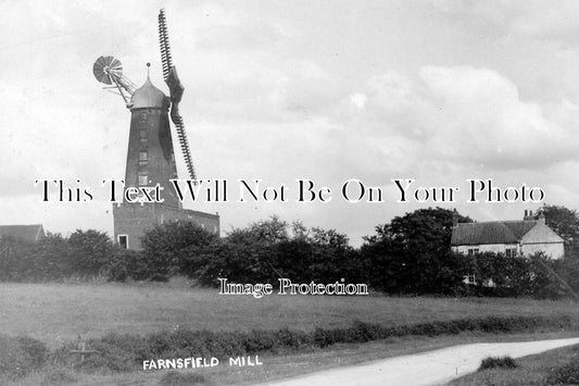 NT 341 - Farnsfield Windmill, Nottinghamshire c1913