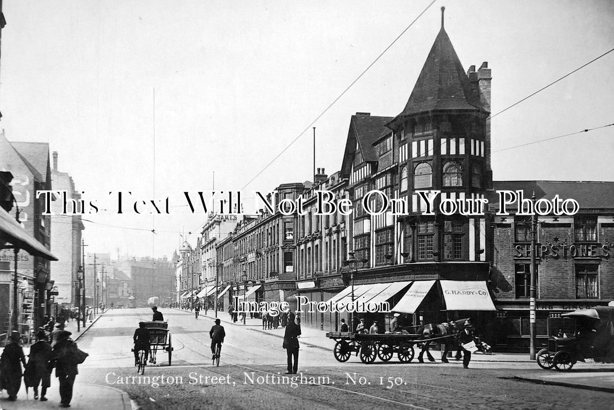 NT 347 - Carrington Street, Nottingham, Nottinghamshire c1917