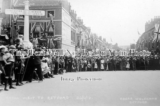 NT 361 - Visit Of King George V & Queen Mary, Retford, Nottinghamshire 1914