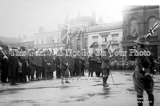 NT 362 - Visit Of Chief Scout Lord Baden Powell, Retford, Nottinghamshire c1914