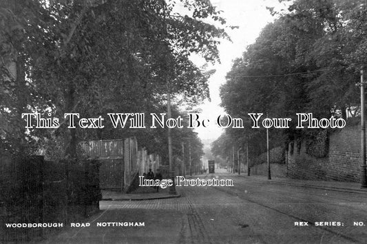 NT 369 - Woodborough Road, Nottingham, Nottinghamshire c1924