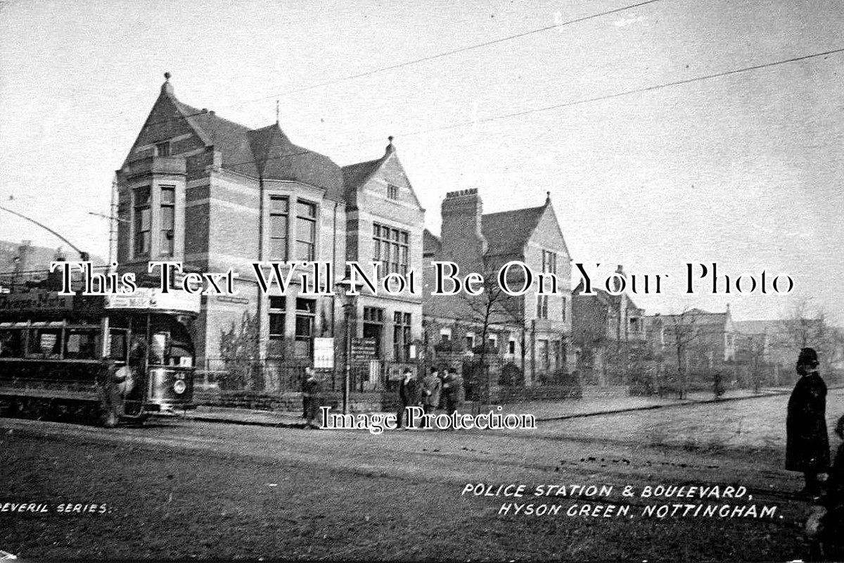 NT 39 - Police Station & Boulevard, Hyson Green, Nottingham, Nottinghamshire