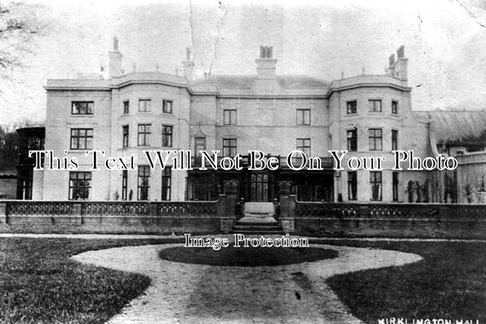 NT 395 - Kirklington Hall, Kirklington, Nottinghamshire c1905