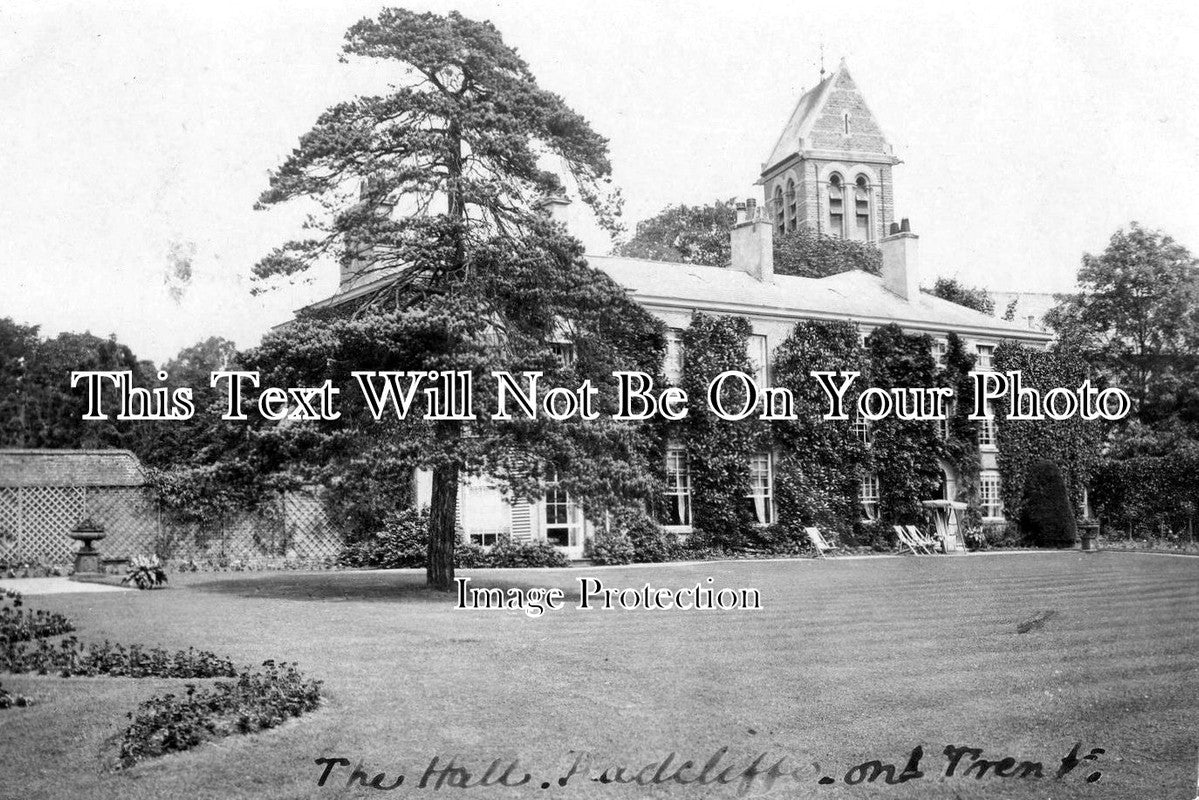 NT 403 - The Hall, Radcliffe On Trent, Nottinghamshire c1907