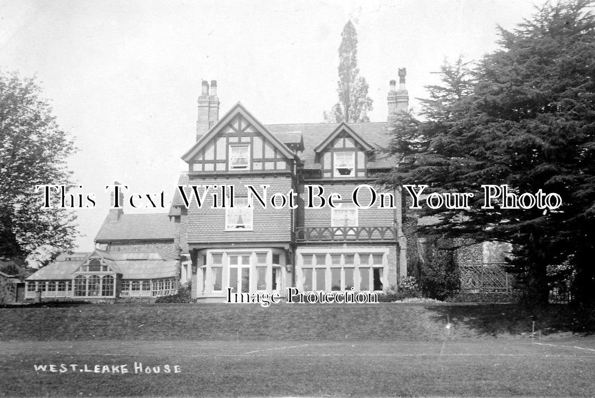 NT 408 - West Leake House, Nottinghamshire c1920