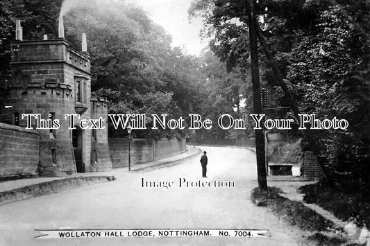 NT 41 - Wollaton Hall Lodge, Derby Road, Nottingham, Nottinghamshire c1912