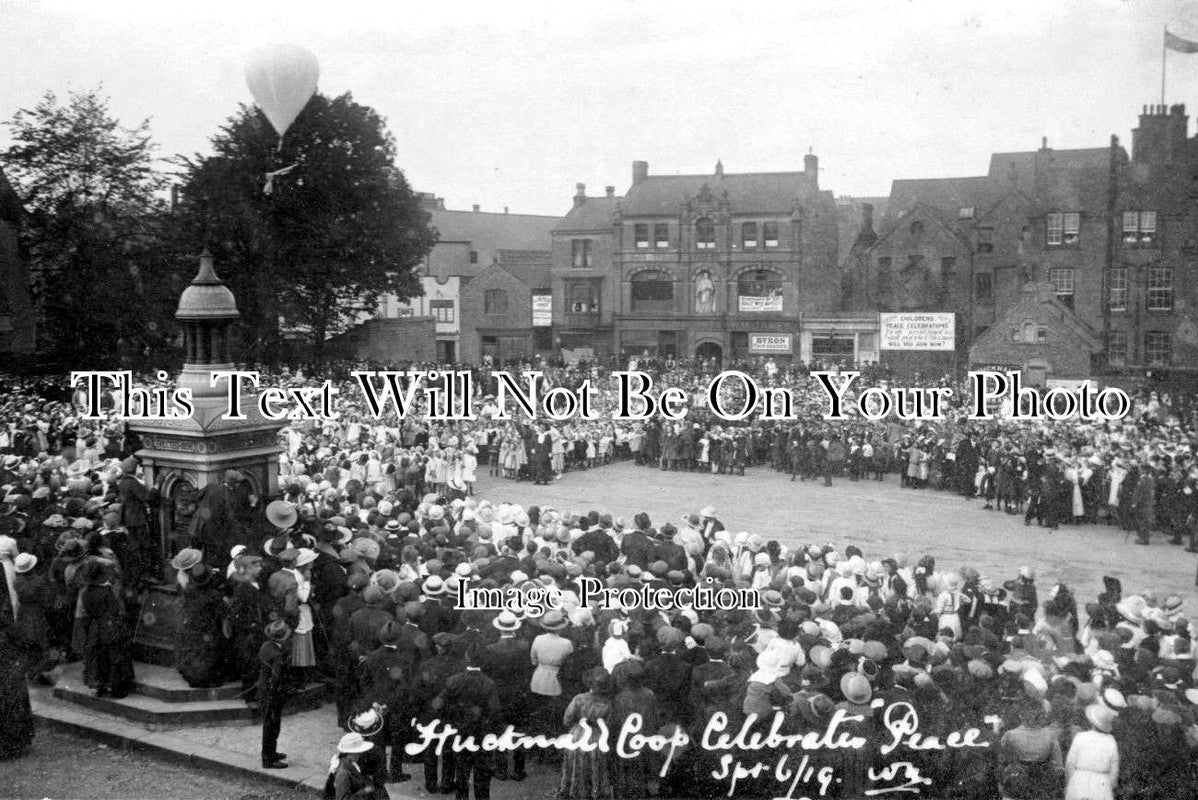 NT 414 - Hucknall Co-Op Celebrates Peace, Nottinghamshire 1919