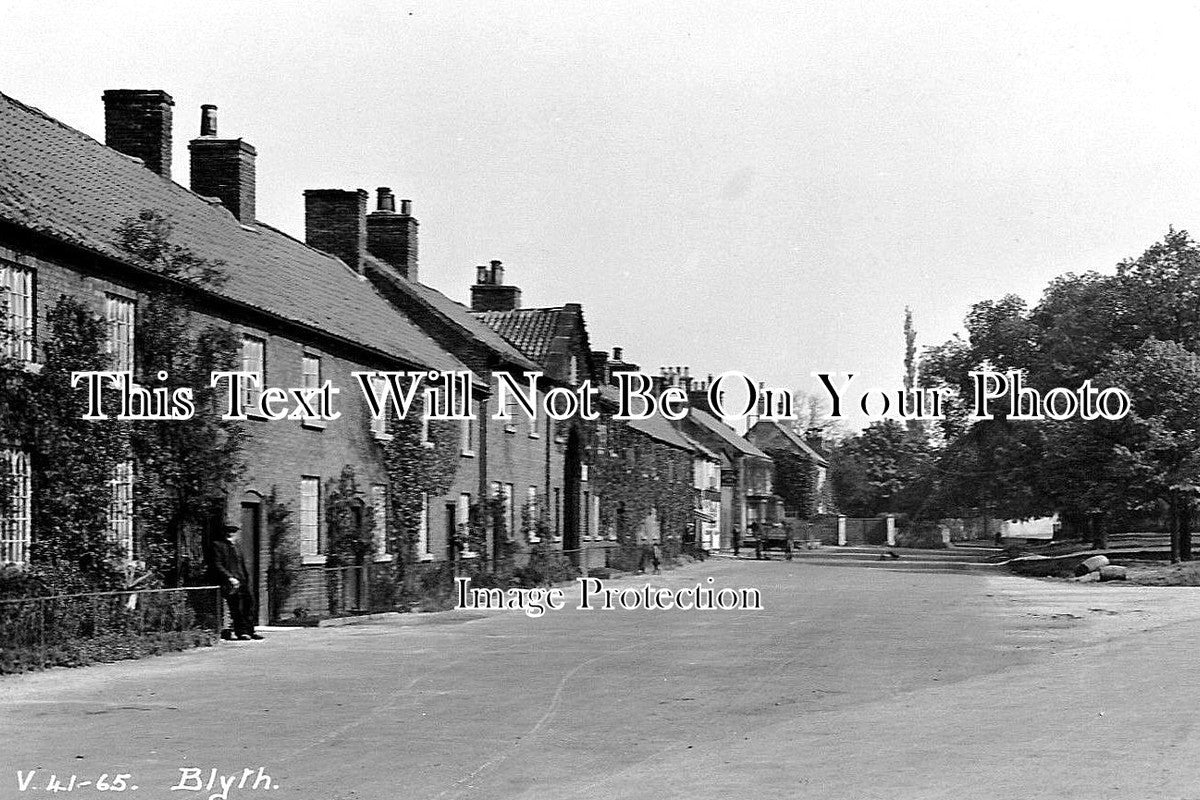 NT 426 - Blyth, Nottinghamshire c1920