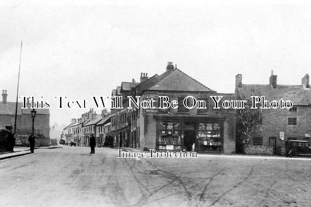 NT 444 - Huthwaite Market Place, Nottinghamshire c1929