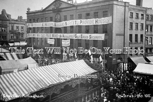 NT 448 - Nottingham Goose Fair, Nottinghamshire c1920