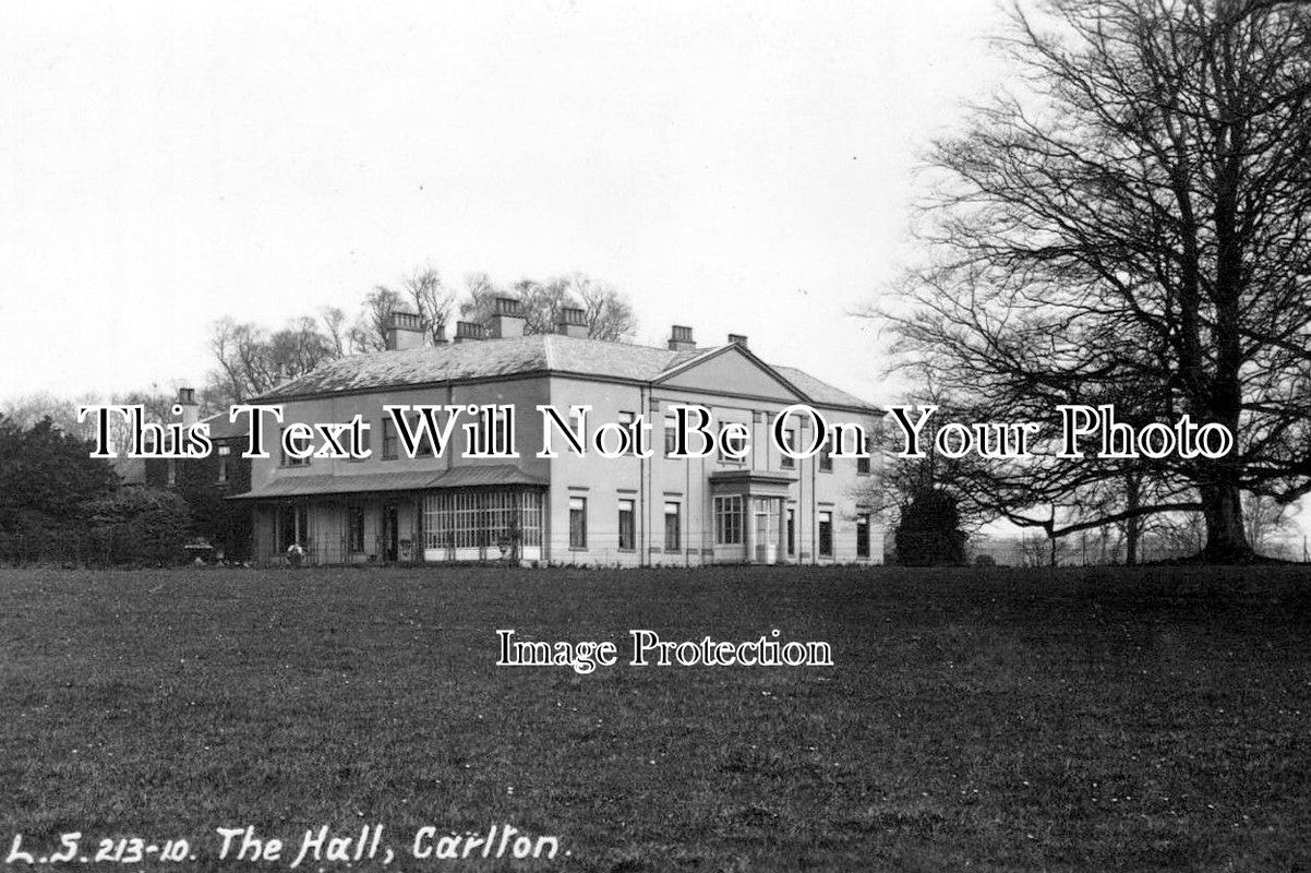 NT 450 - The Hall, Carlton, Nottinghamshire c1941