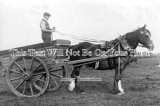 NT 452 - Ranskill C A Stubbs Builders Horse Cart, Ashley Retford, Nottinghamshire c1910