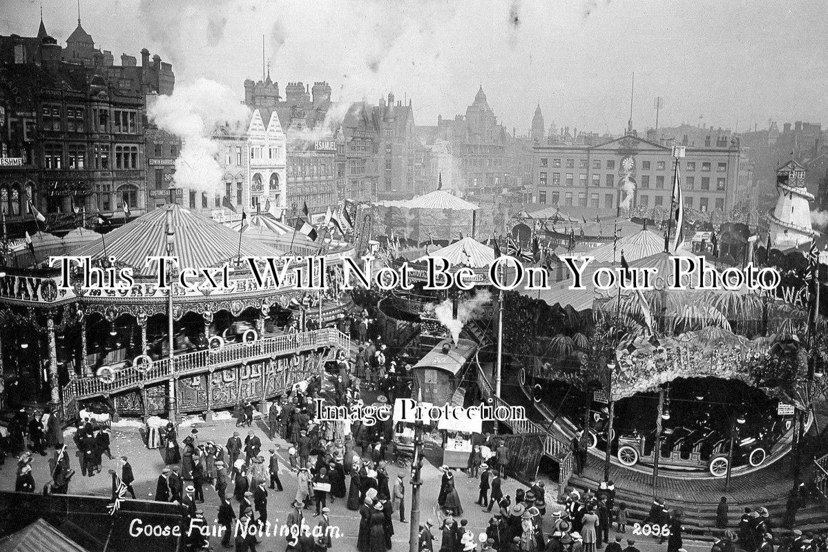 NT 455 - Nottingham Goose Fair, Nottinghamshire c1915